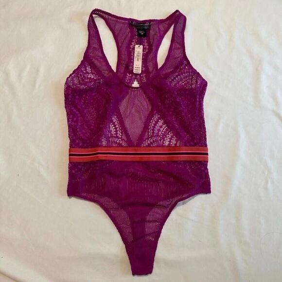 Victoria's Secret Tops - Victoria Secret Purple Bodysuit